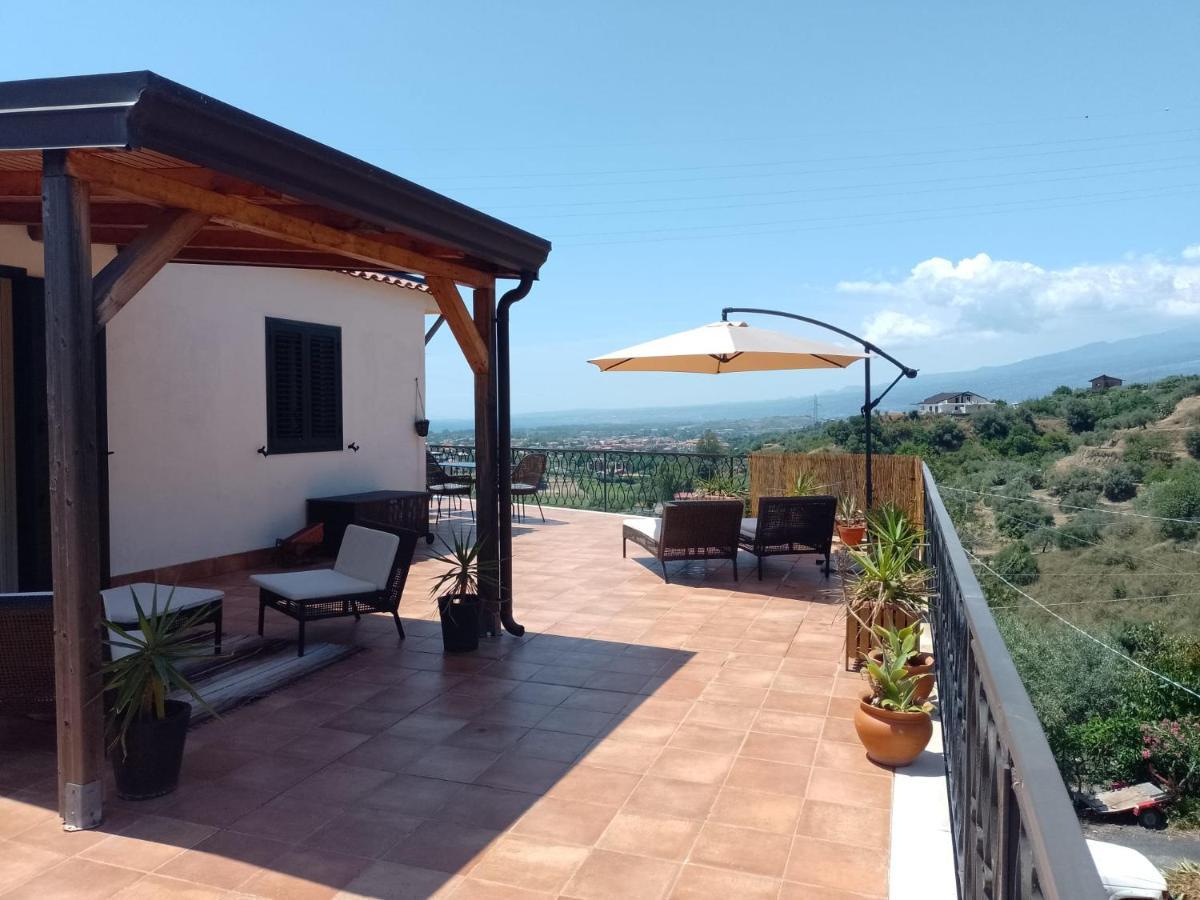 Flat With Panoramic Terrace And Private Pool Mt5X3 Apartment Taormina Exterior photo