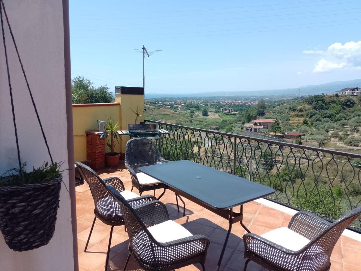 Flat With Panoramic Terrace And Private Pool Mt5X3 Apartment Taormina Exterior photo